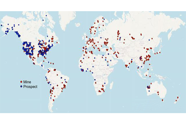 世界各地鐵礦石分布 世界各地鐵礦石分布